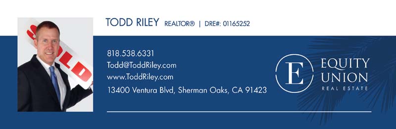 Todd Riley San Fernando Valley City Area Specialist Signature